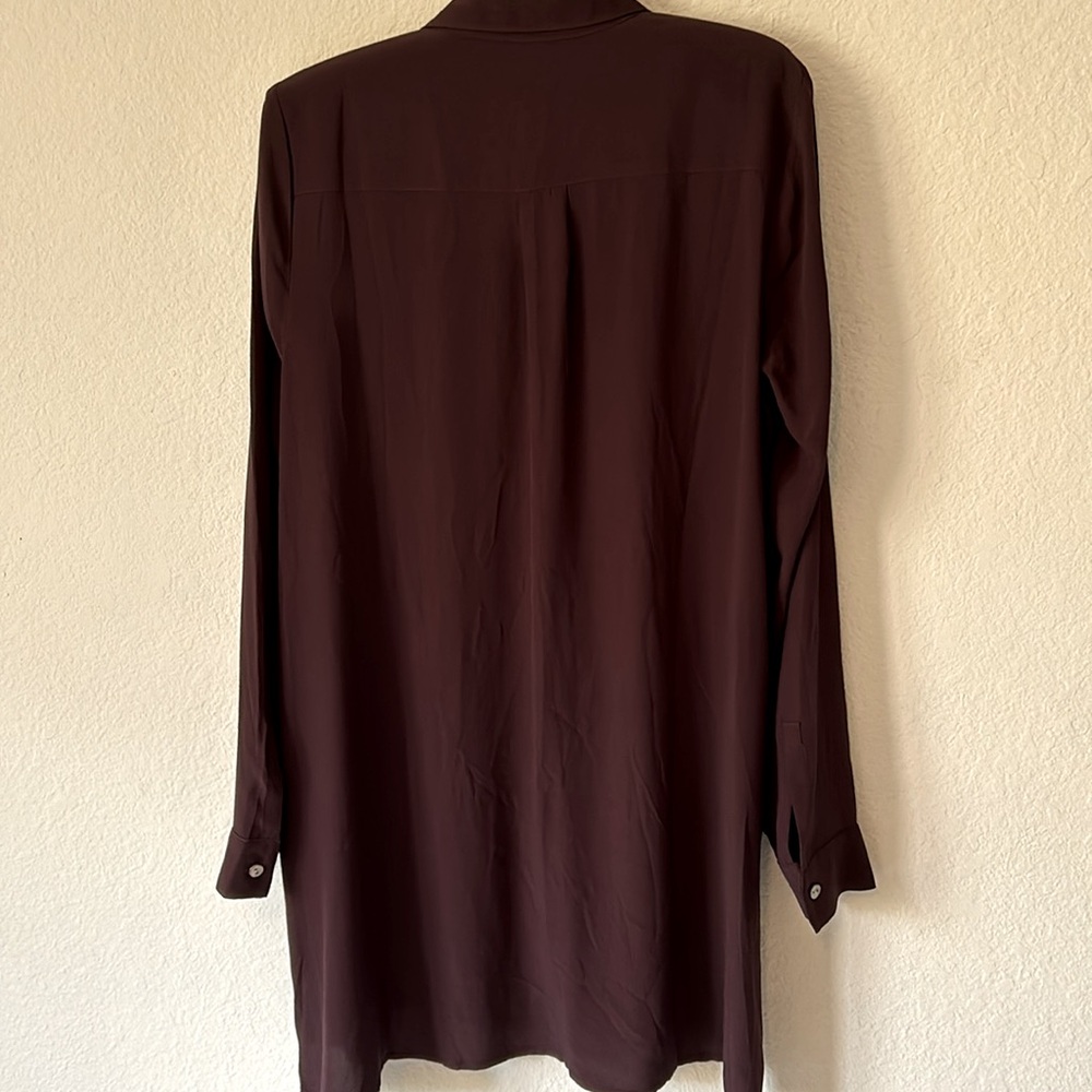 J. Jill Long Button Up Tunic Blouse - Picture 3 of 11